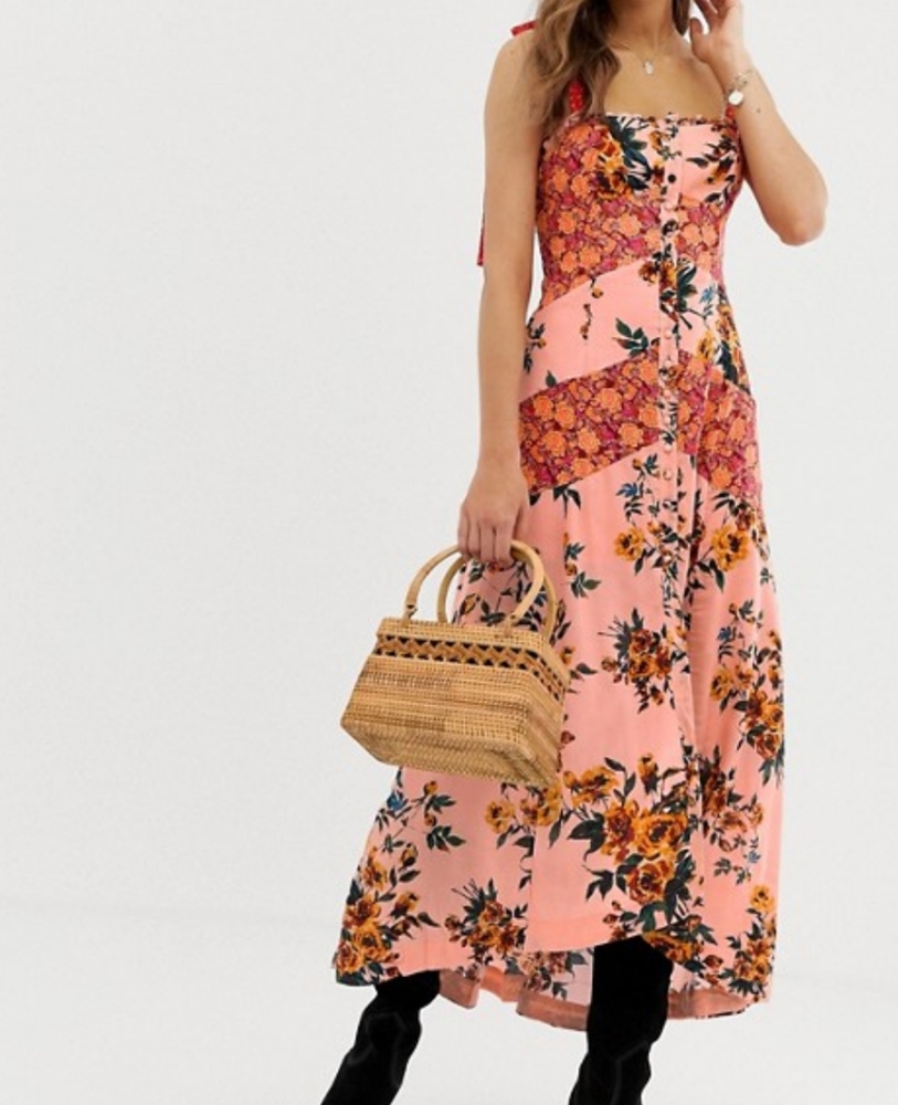 Free People Lover Boy Maxi Dress Size 6